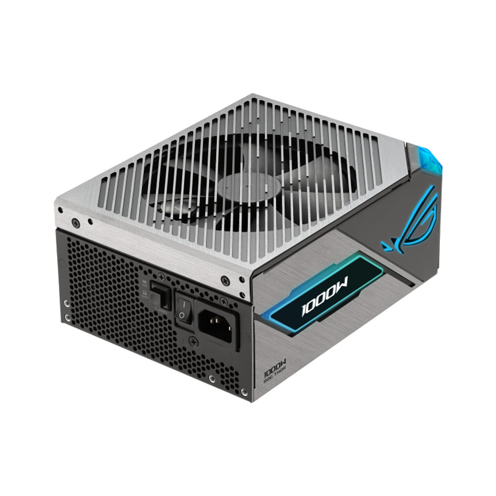 ASUS ROG Thor 1000W Platinum III 80 Plus Platinum ATX 3.1 PCIe Gen 5 Power Supply - Black