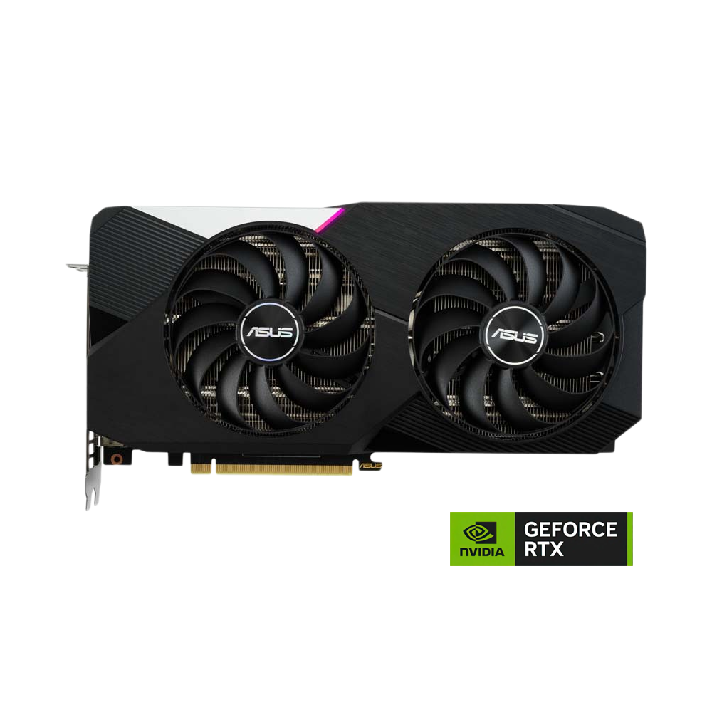 ASUS DUAl NVIDIA GEFORCE RTX 3060 Ti 8GB OC V2 Graphic Card - Black