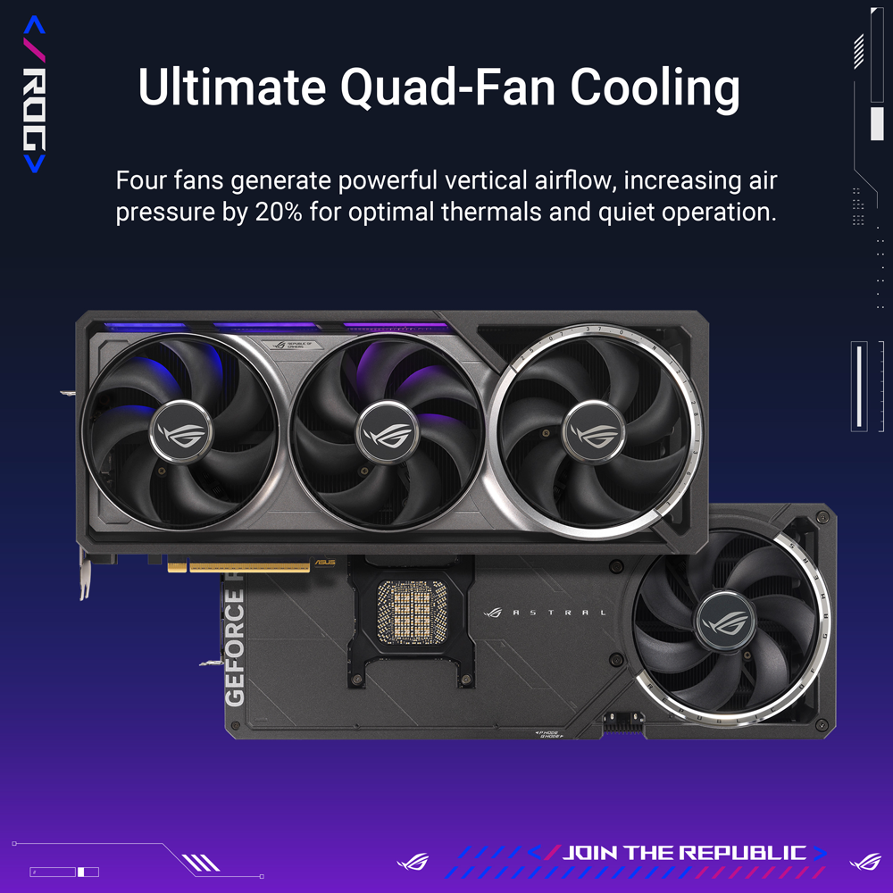 ASUS ROG ASTRAL GeForce RTX 5090 OC 32GB Graphic Card - Black