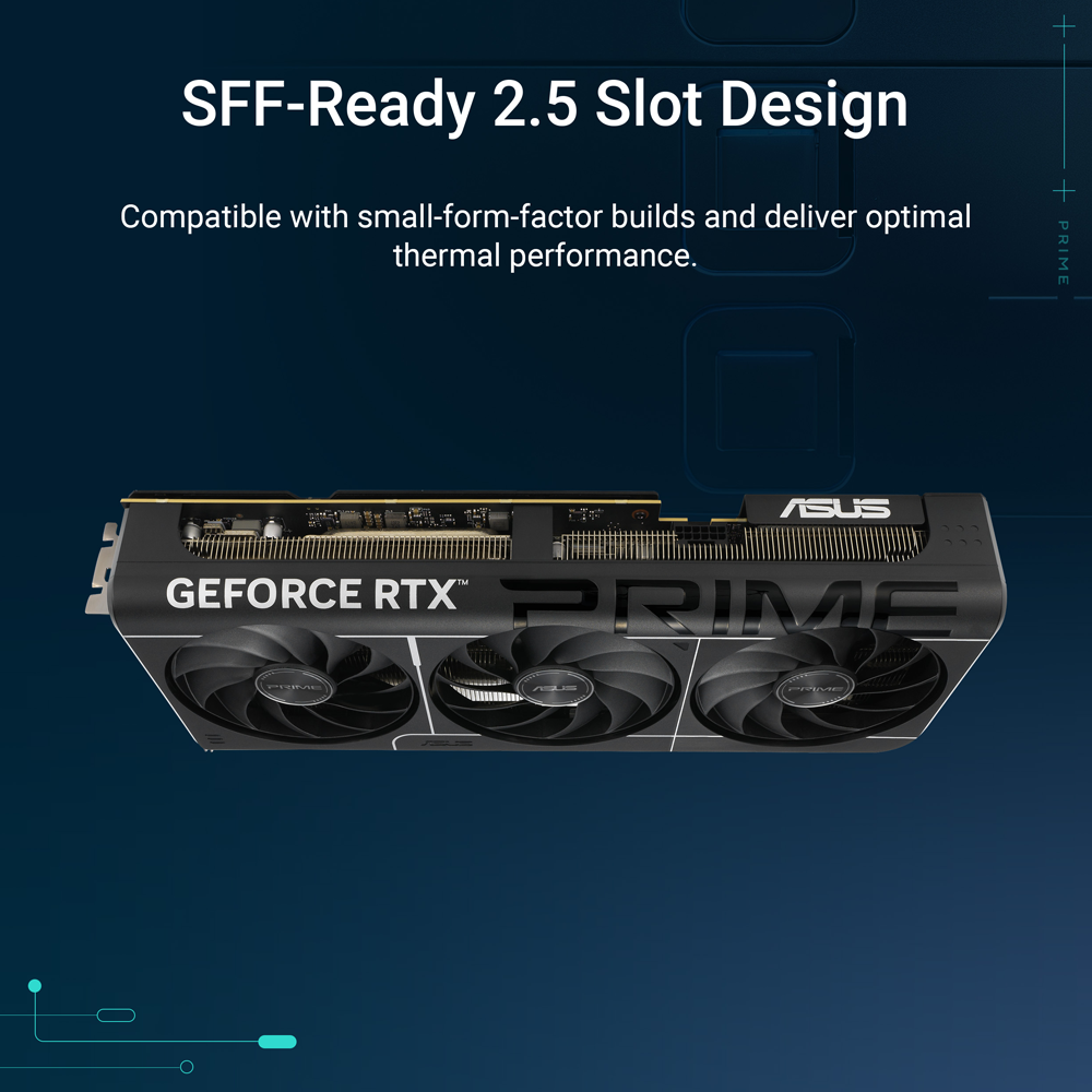 ASUS PRIME Nvidia GeForce RTX 5080 OC 16GB Graphics Card - Black