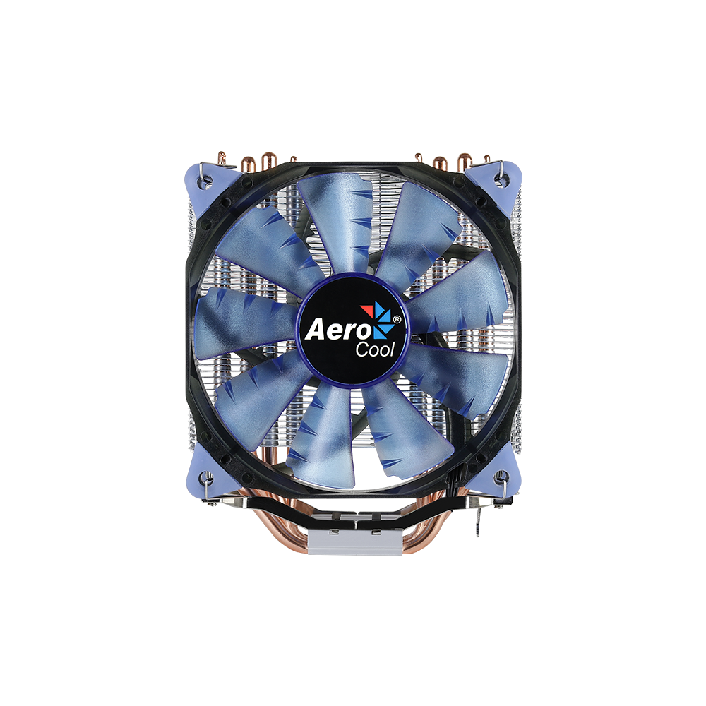 Aerocool Verkho 4 PWM I CPU Air Cooler - Black