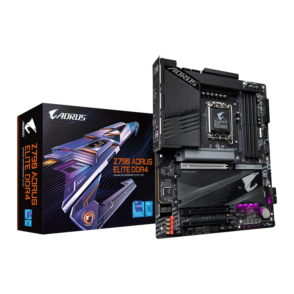 GIGABYTE Z790 AORUS ELITE DDR4 1.0 ATX Motherboard - Black