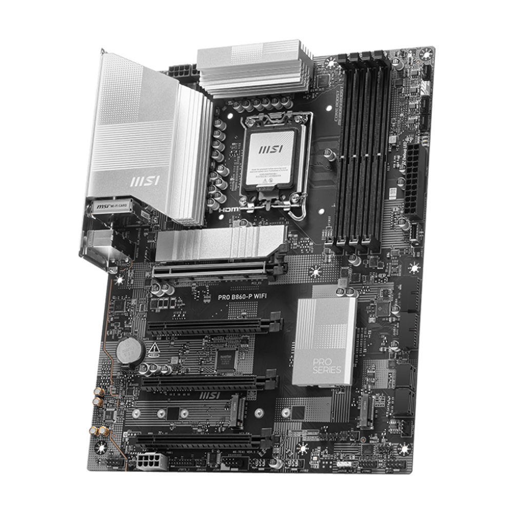 MSI PRO B860-P WIFI DDR5 Motherboard - Black