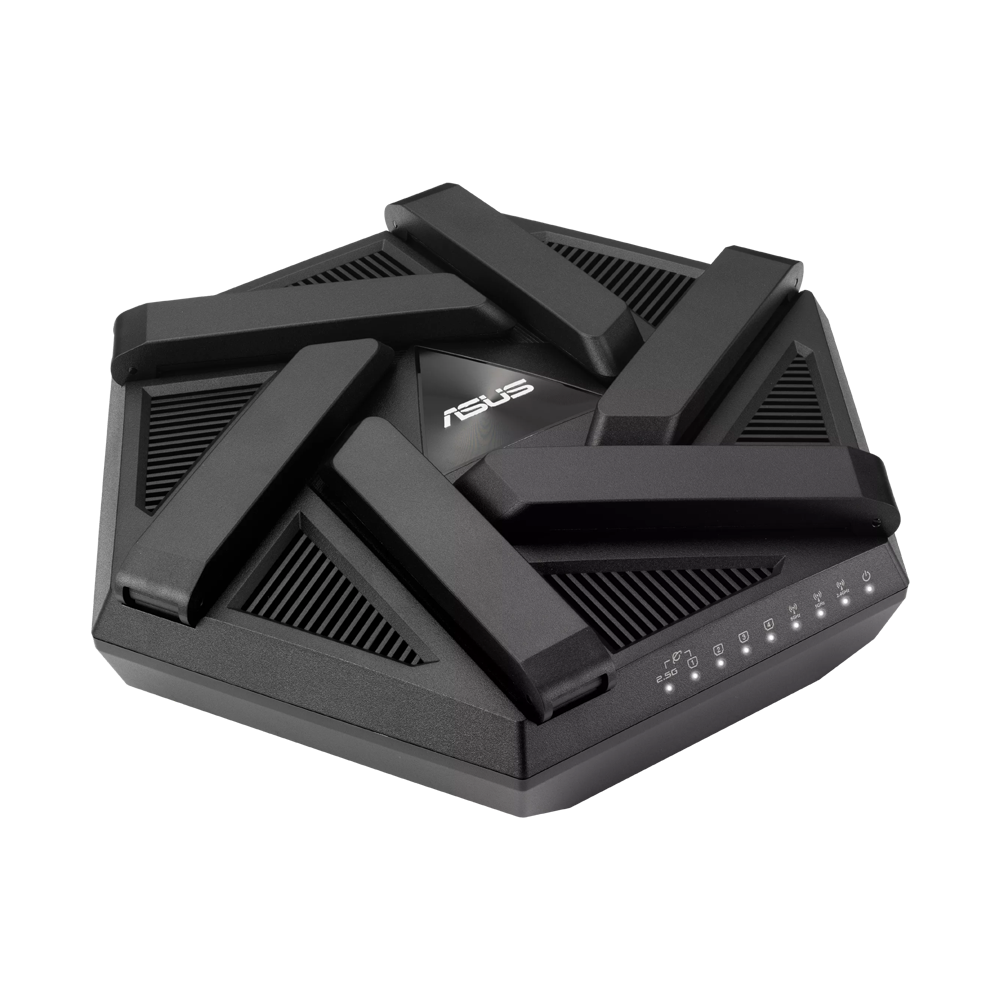 ASUS RT-AXE7800 Tri-Band WiFi 6E Router - Black
