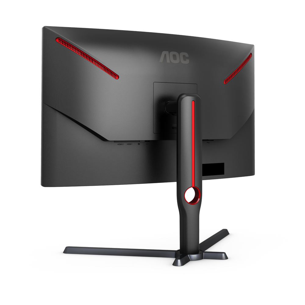 AOC CQ27G3Z 27 Inch 240Hz QHD HDMI 2.0 0.5ms Curved Gaming Monitor - Black