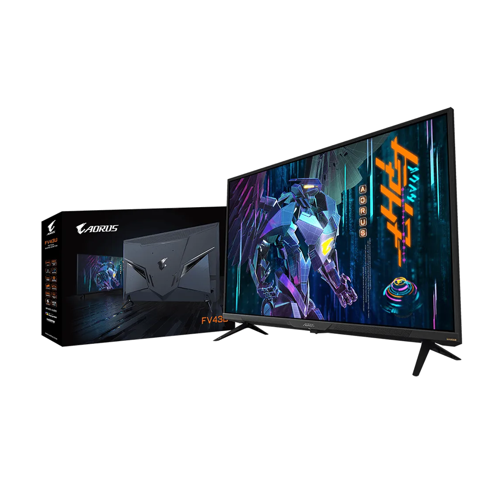 GIGABYTE AORUS FV43U-EK 43 Inch 4K 144Hz 4K HDMI 2.1 Gaming Monitor - Black