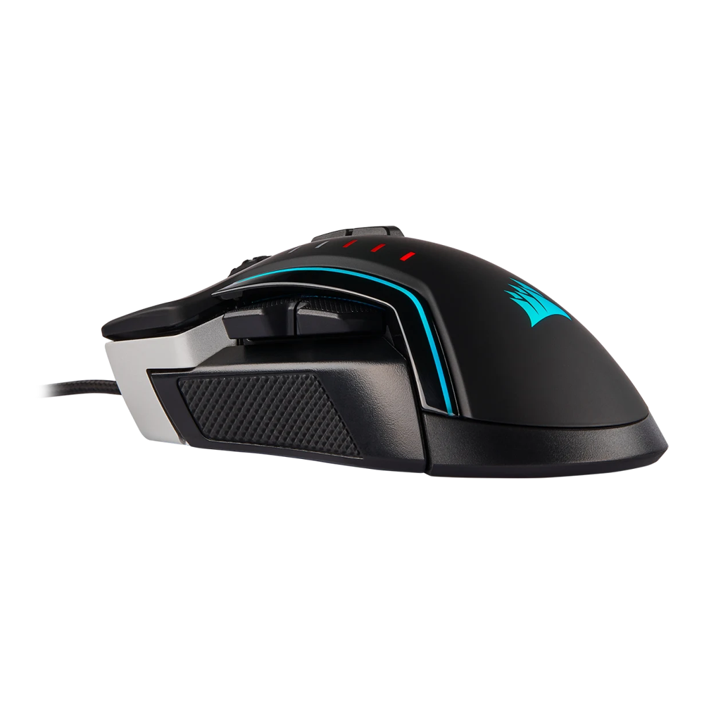 CORSAIR GLAIVE RGB PRO Wired Gaming Mouse - Black