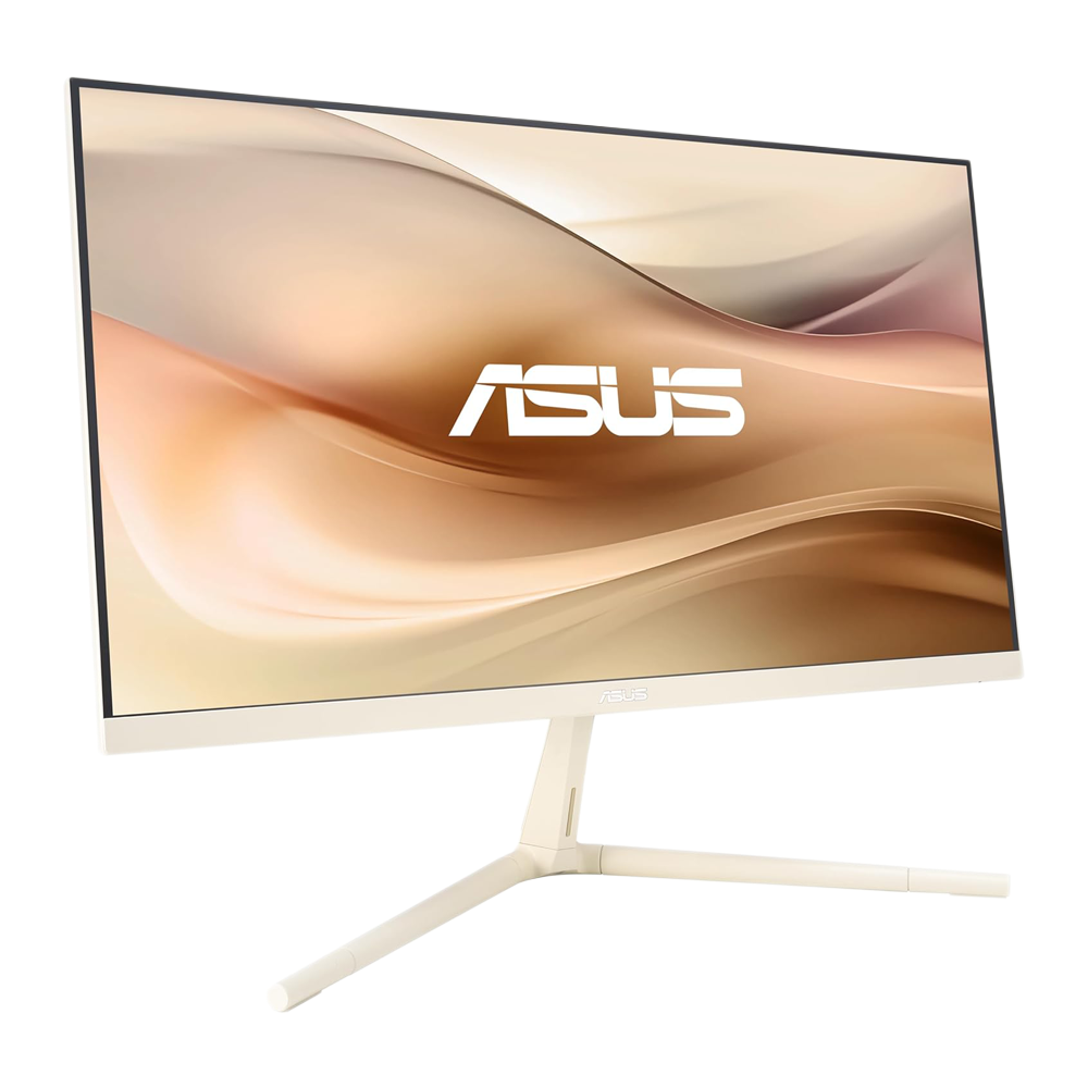 ASUS VU279CFE 27 Inch 100Hz FHD IPS Eye Care Gaming Monitor - Oat Milk color