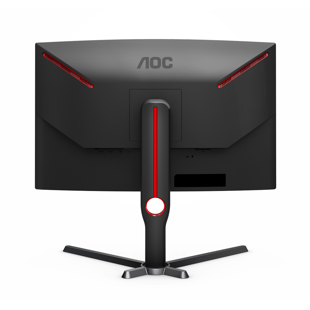 AOC CQ27G3S 27 Inch 165Hz QHD HDMI 2.0 1ms Curved Gaming Monitor - Black
