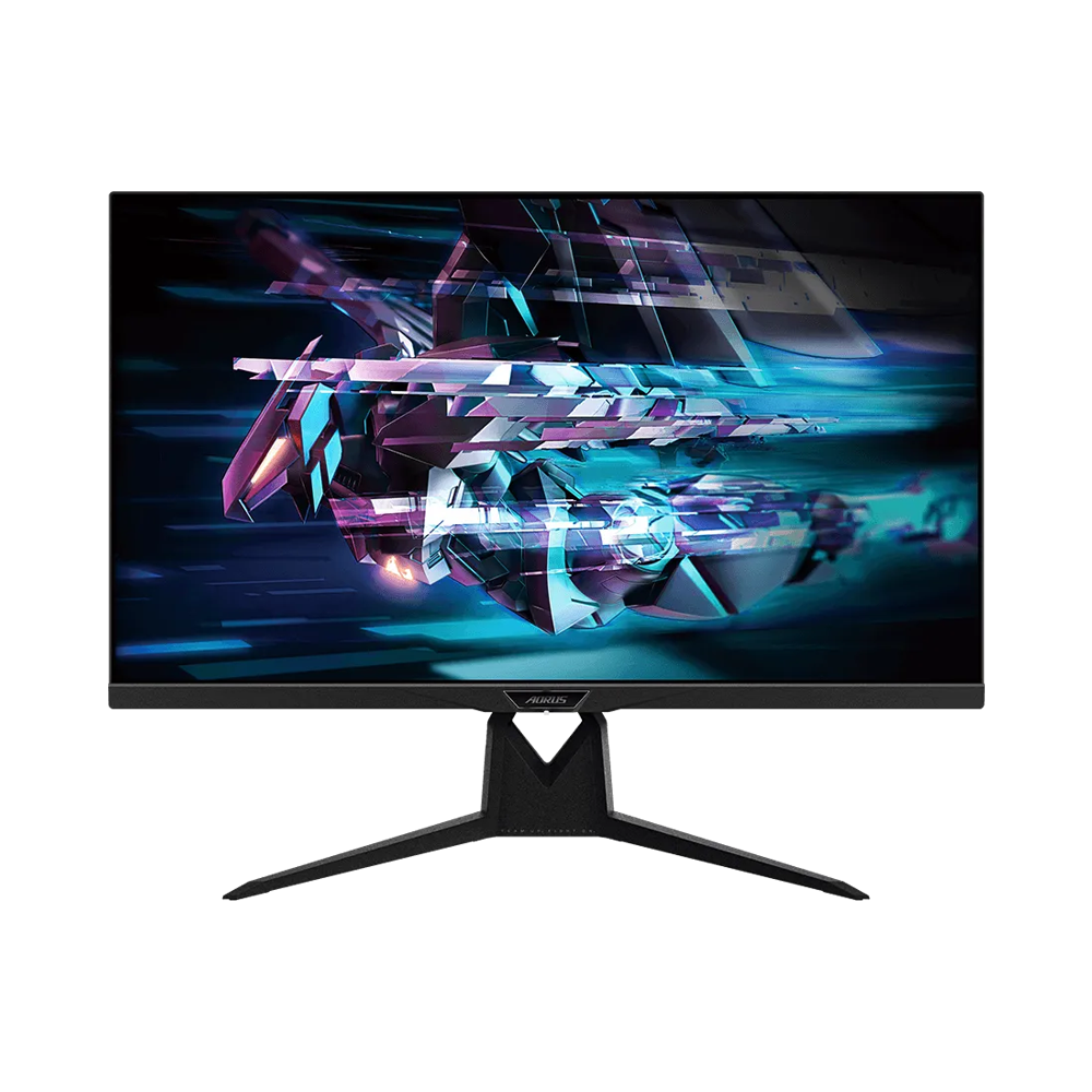 GIGABYTE AORUS FI32U 32 Inch 144Hz 4K UHD 1ms HDMI 2.1 IPS Edge Gaming Monitor - Black
