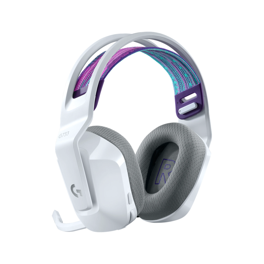 LOGITECH G733 LIGHTSPEED Wireless RGB Gaming Headset (Display Unit) - White