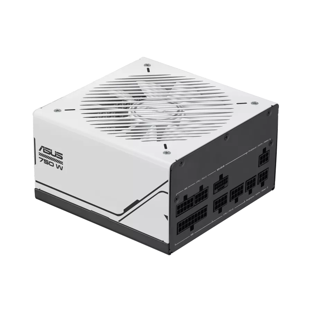 ASUS PRIME 750W 80 Plus Gold Fully Modular Power Supply - White