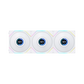 LIAN LI UNI FAN TL LCD 120mm ARGB Cooling Fan with 1.6" LCD Screen (Pack of 3) - White