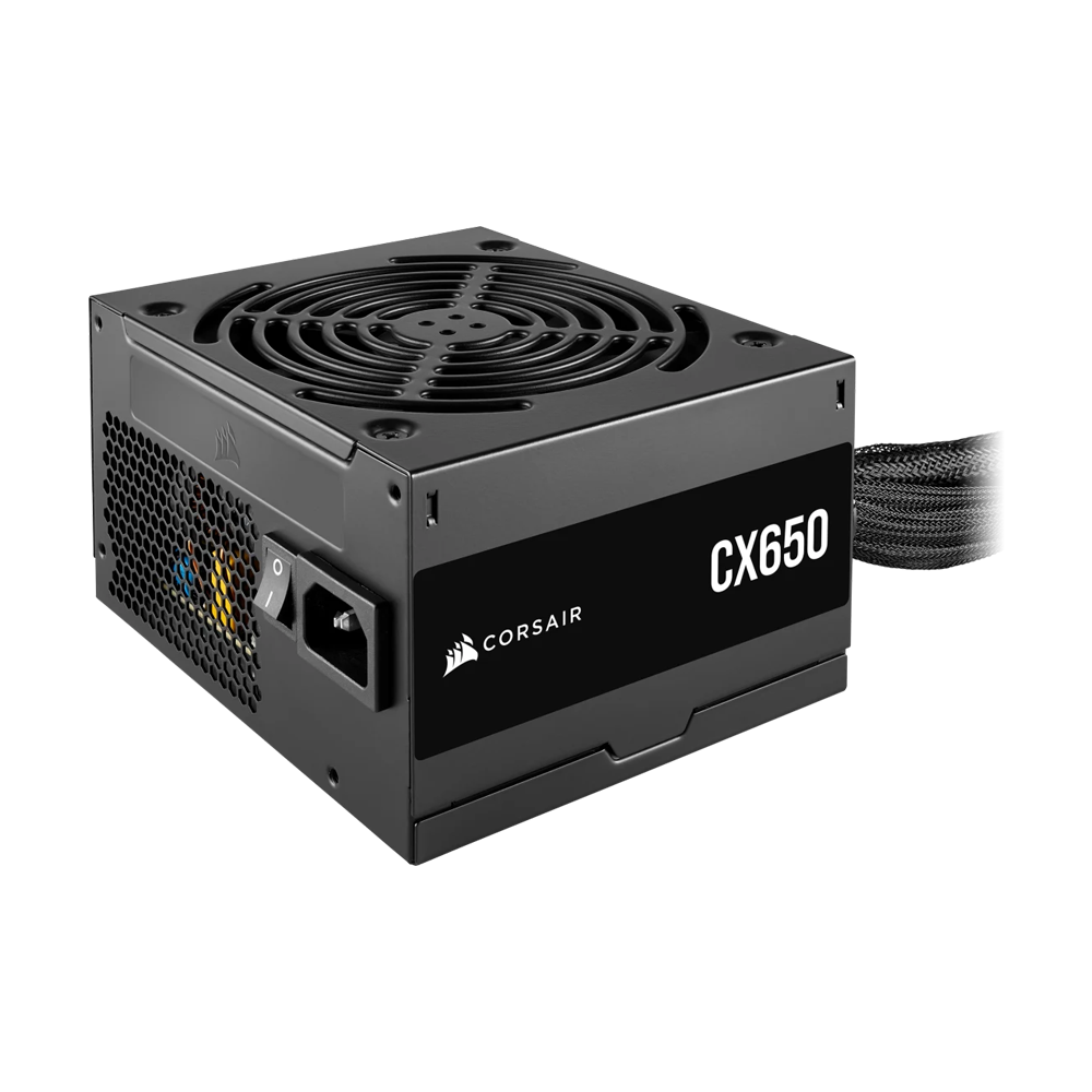 CORSAIR CX Series CX650 650 Watt 80 PLUS Bronze ATX Power Supply (UK)