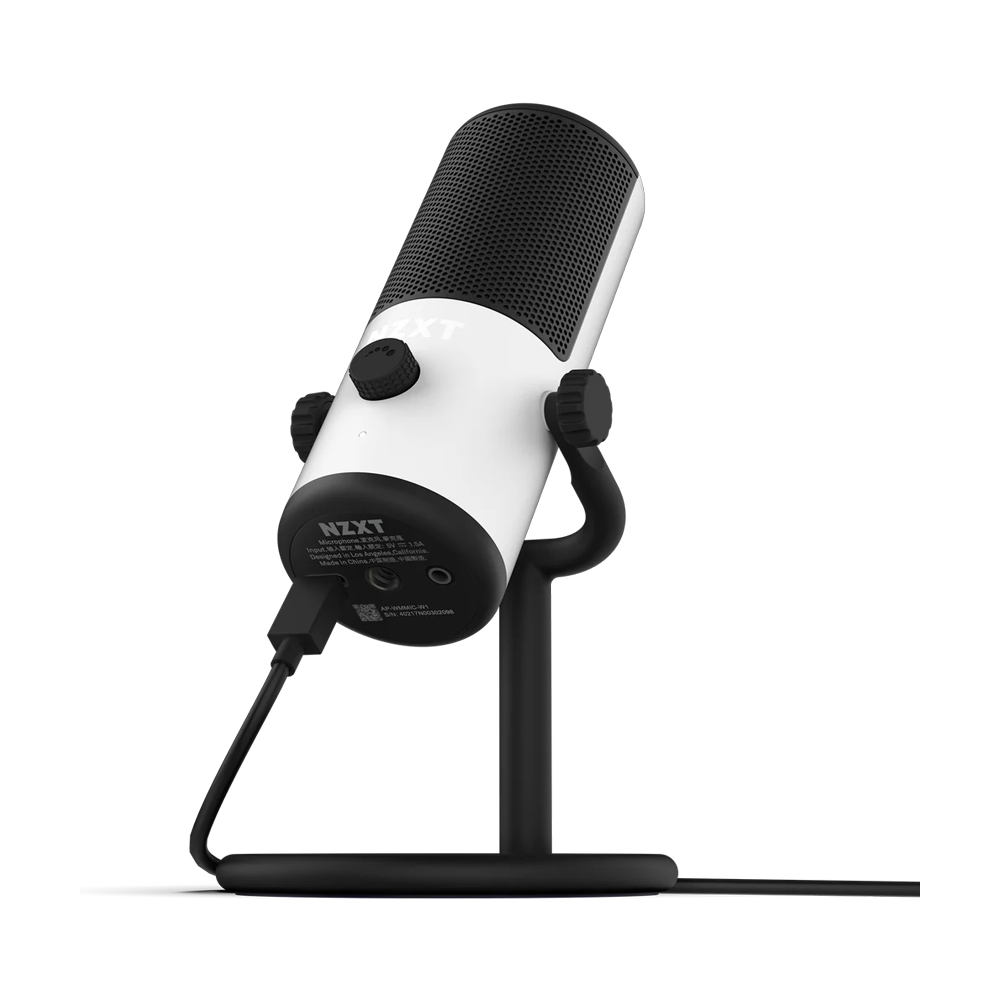 NZXT Wired USB CAPSULE MINI Microphone - White