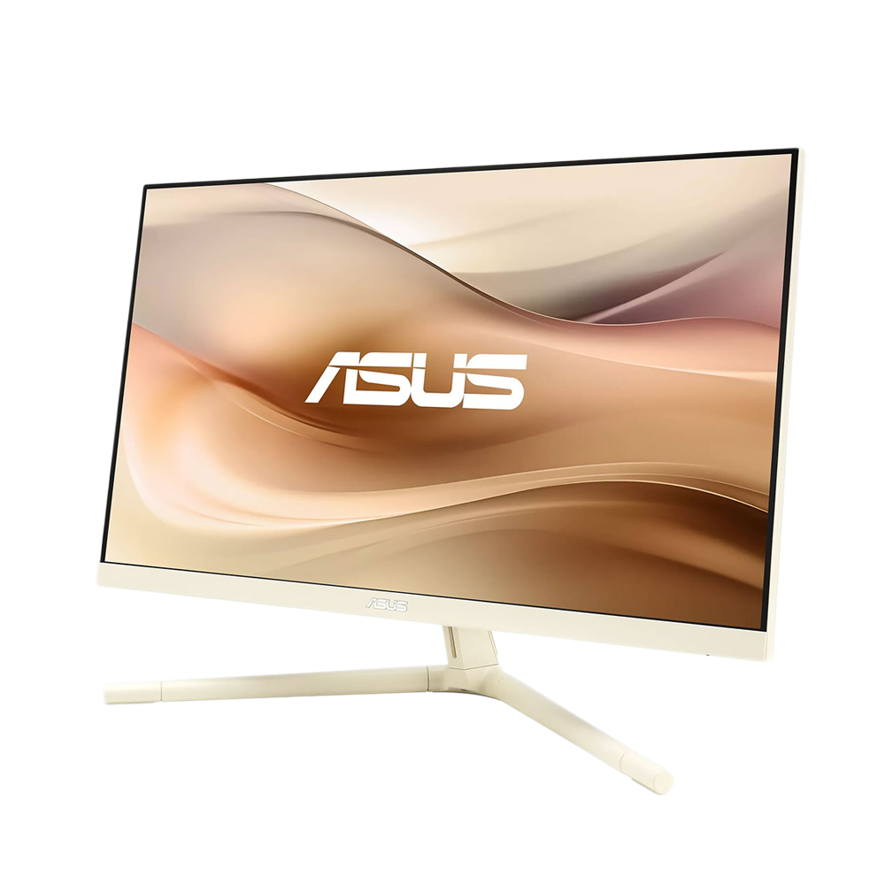 ASUS VU249CFE 24 Inch 100Hz FHD IPS Eye Care Gaming Monitor - Oat Milk color