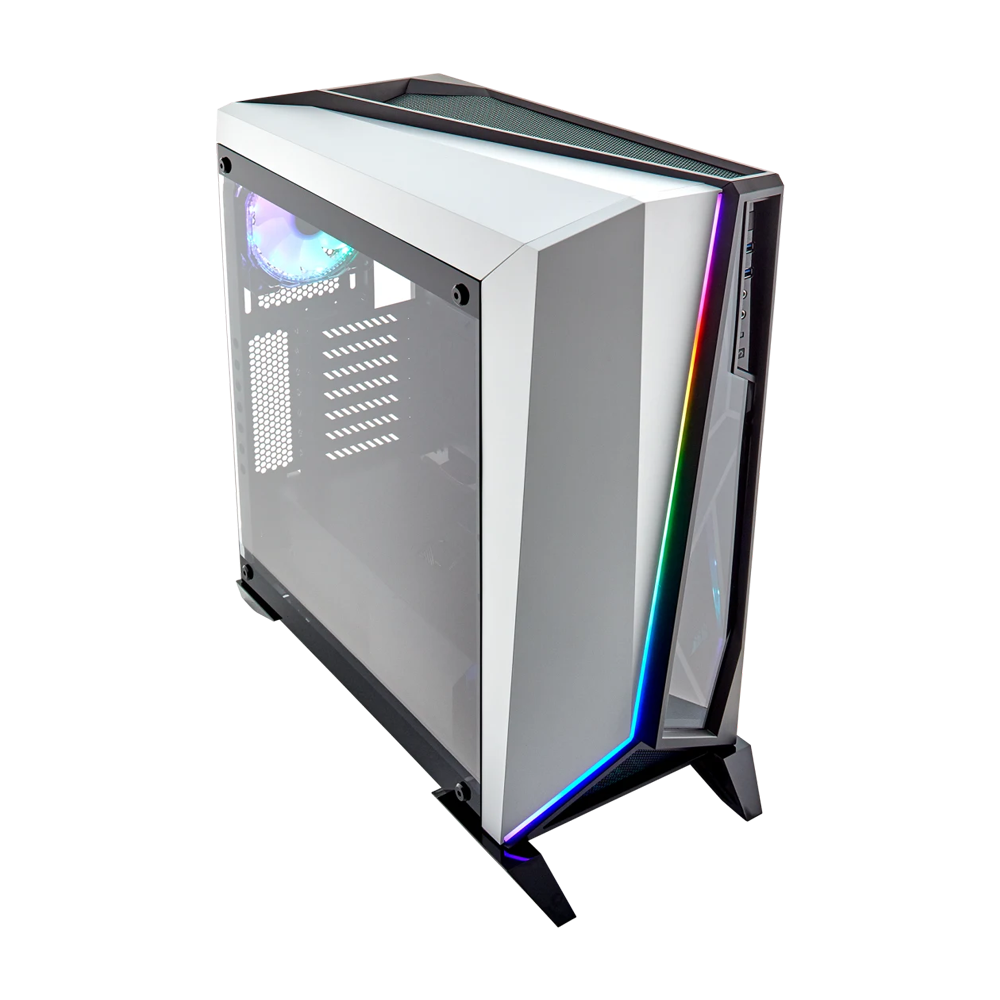 CORSAIR SPEC OMEGA Carbide Series RGB Mid Tower Case - White