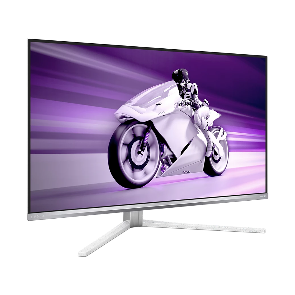 PHILIPS 32 Inch UHD 240Hz 4K HDMI 2.1 x 2 QD OLED Gaming Monitor - White