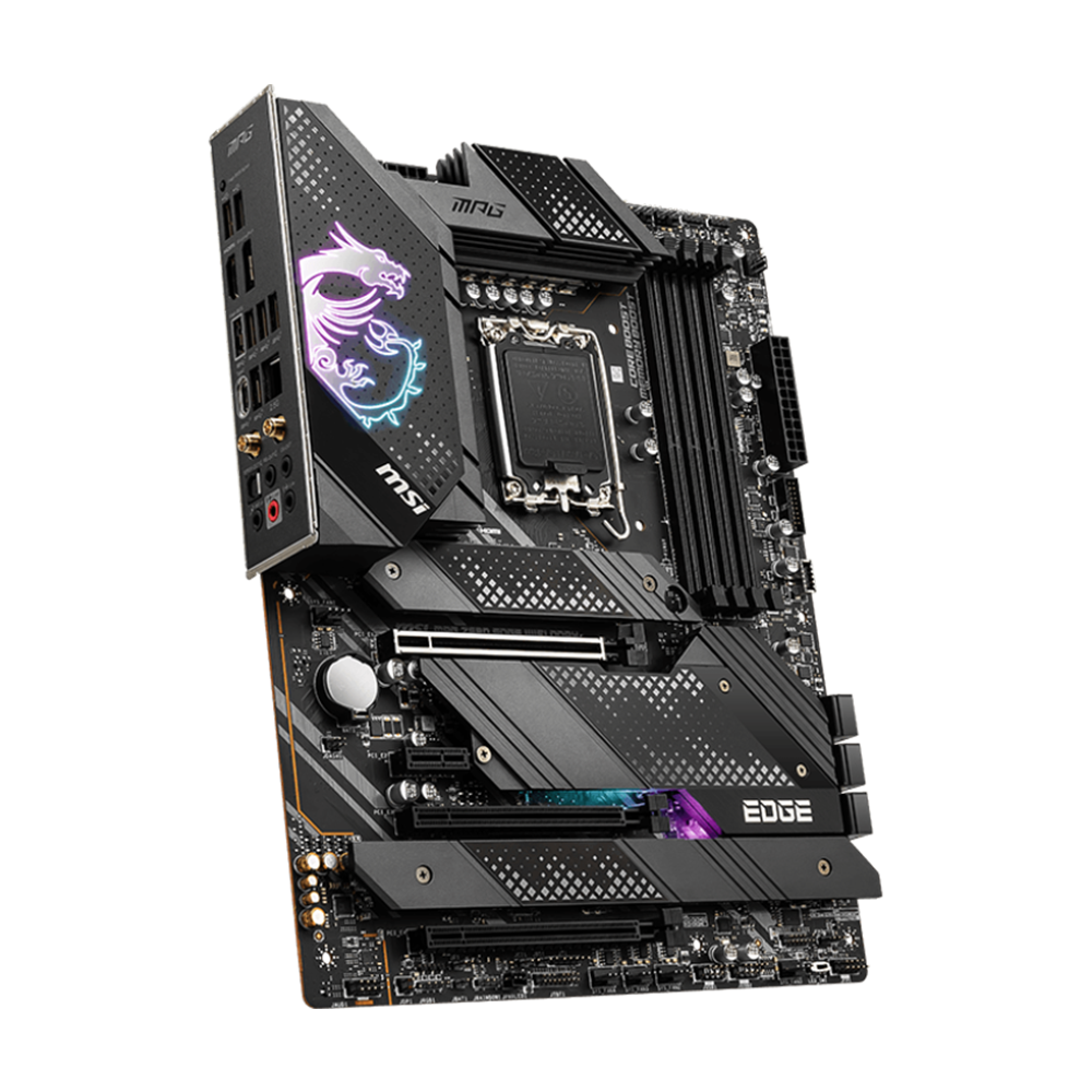 MSI MPG Z690 EDGE WIFI DDR4 ATX Motherboard - Black