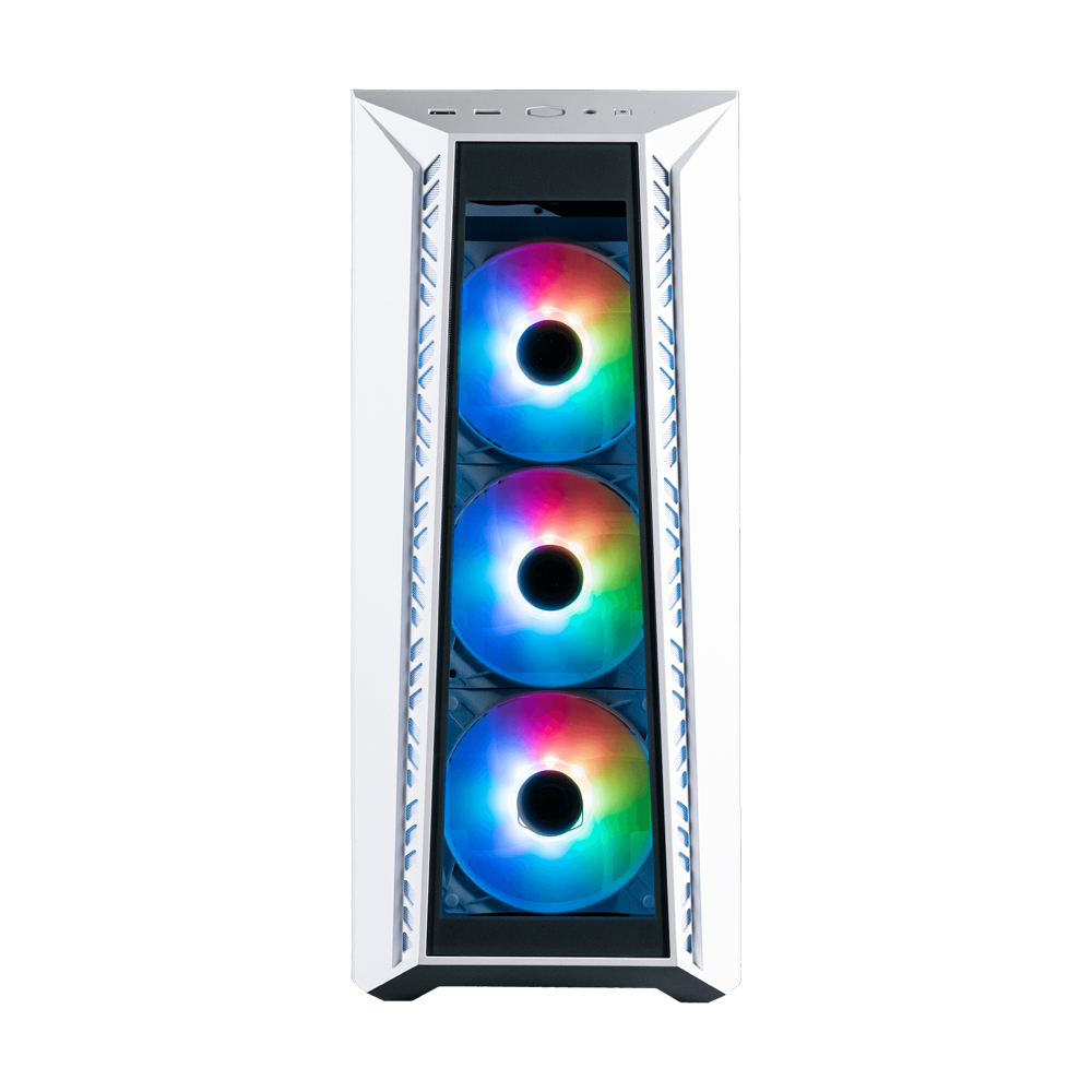 Cooler Master MasterBox 520 Mid Tower Gaming Case - White