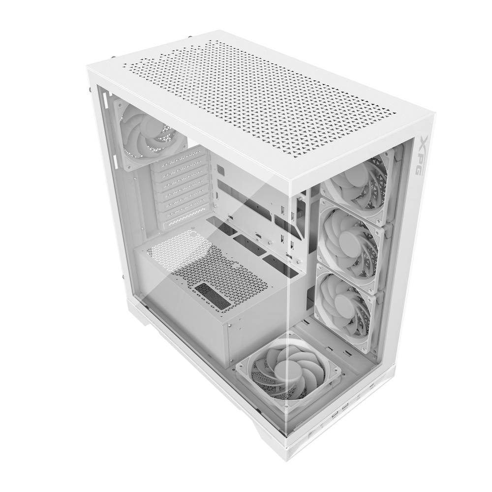 XPG INVADER X Mid Tower Case - White