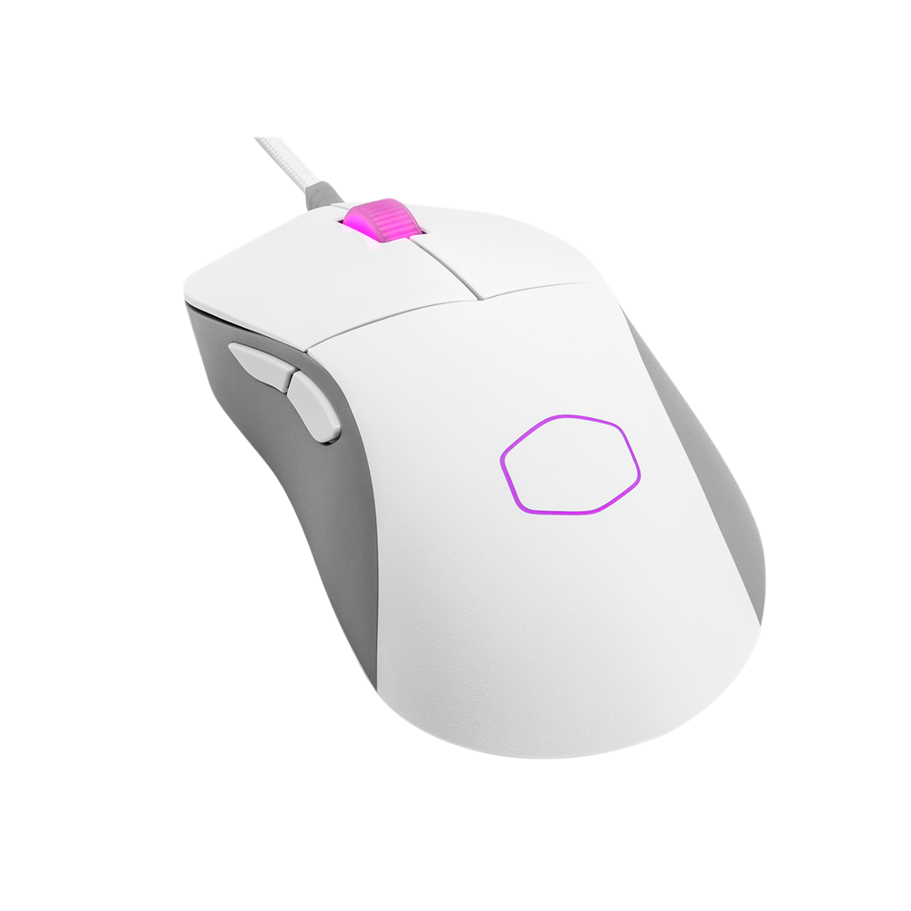 COOLER MASTER MM730 RGB Wired Gaming Mouse - White Matte