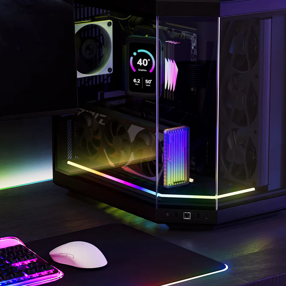 HYTE NOODLE LN70 2nd Gen Light Strip Black