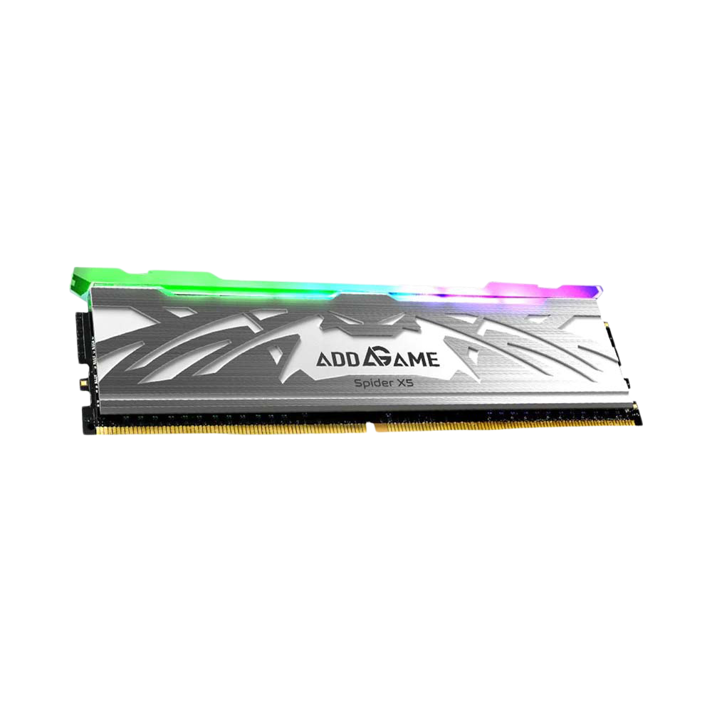 Addlink 16GBx2(32GB Kit) DDR5 5600MT/s CL40 RGB Unbuffered DIMM 288Pin With Heatsink (Silver)