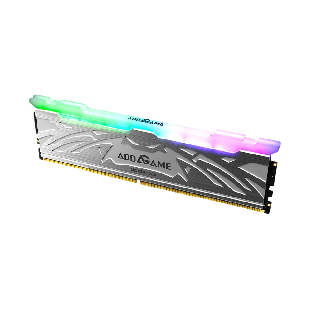 Addlink 16GBx2(32GB Kit) DDR5 5600MT/s CL40 Unbuffered DIMM 288Pin With Heatsink (Silver)