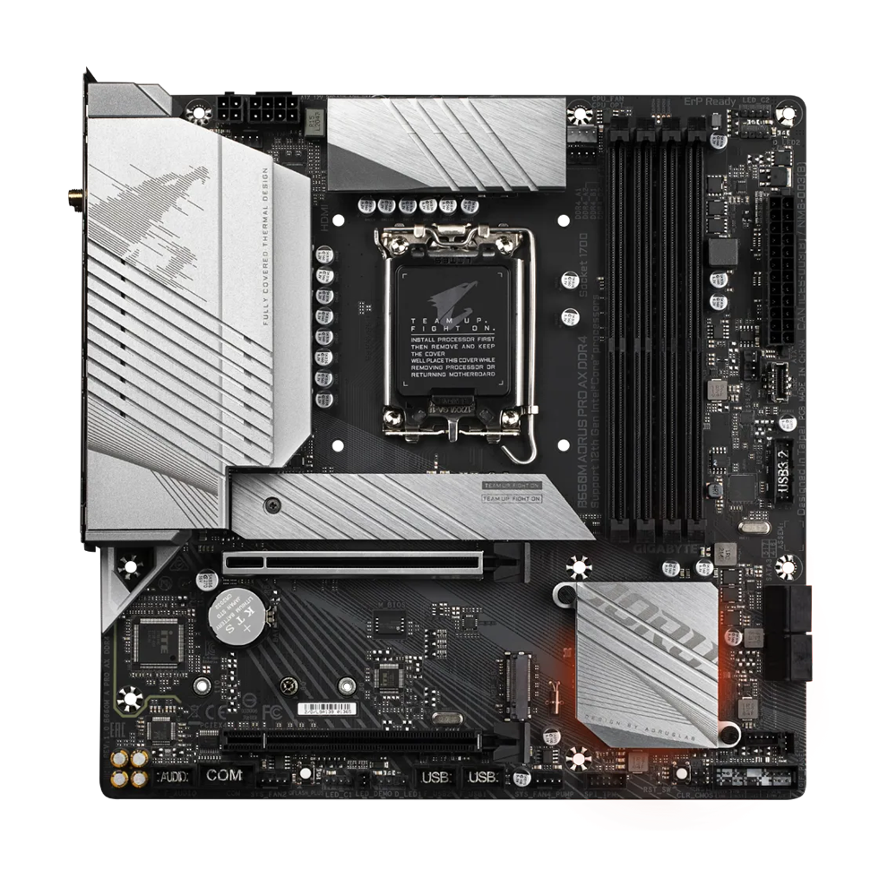 GIGABYTE B660M AORUS PRO AX DDR4 (rev. 1.2) Motherboard - Black