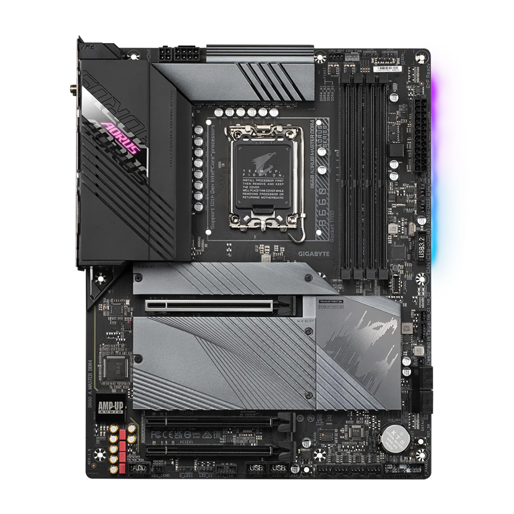 GIGABYTE B660 AORUS MASTER DDR4 (rev. 1.0) ATX Motherboard - Black