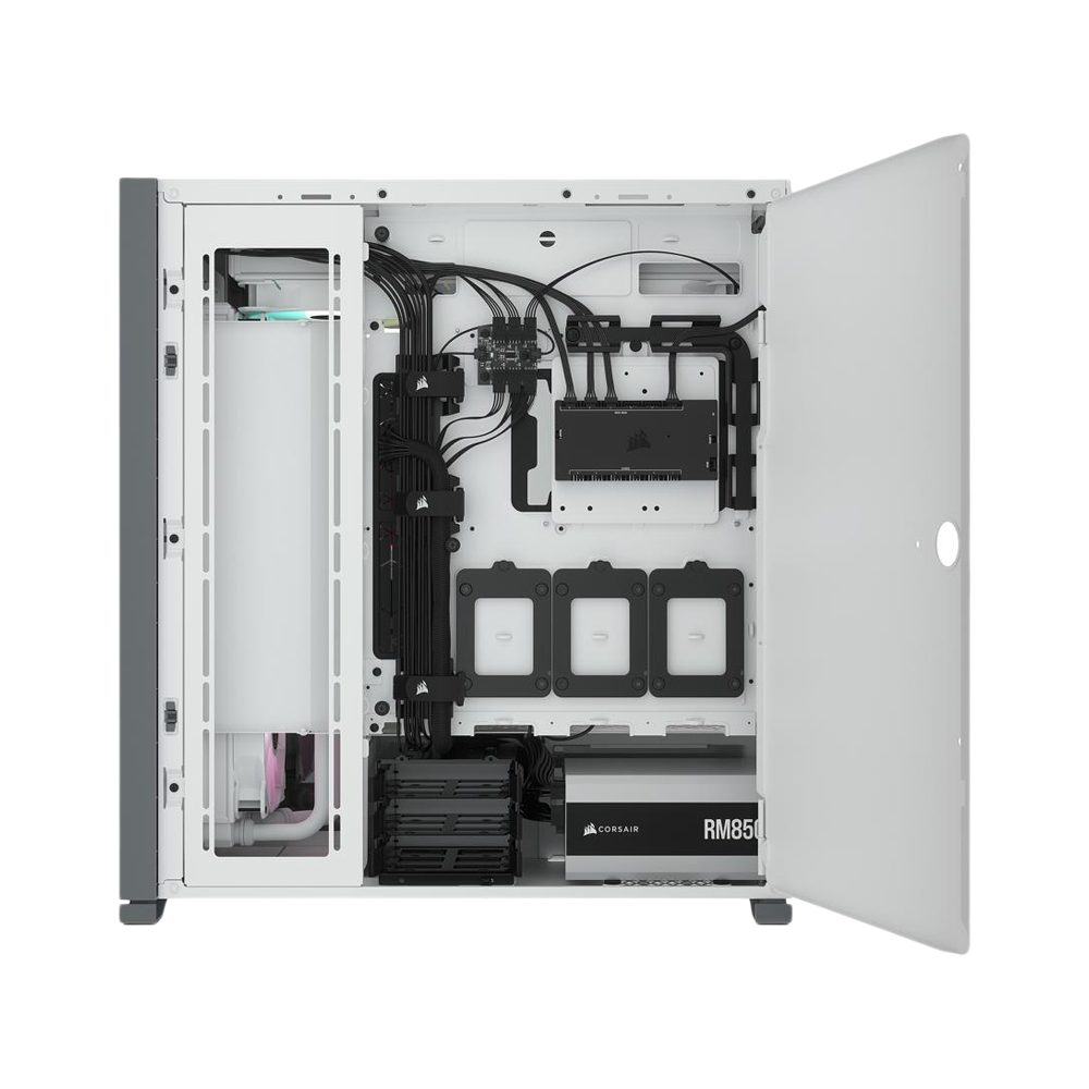 CORSAIR iCUE 7000X RGB Tempered Glass Full Tower ATX Case - White