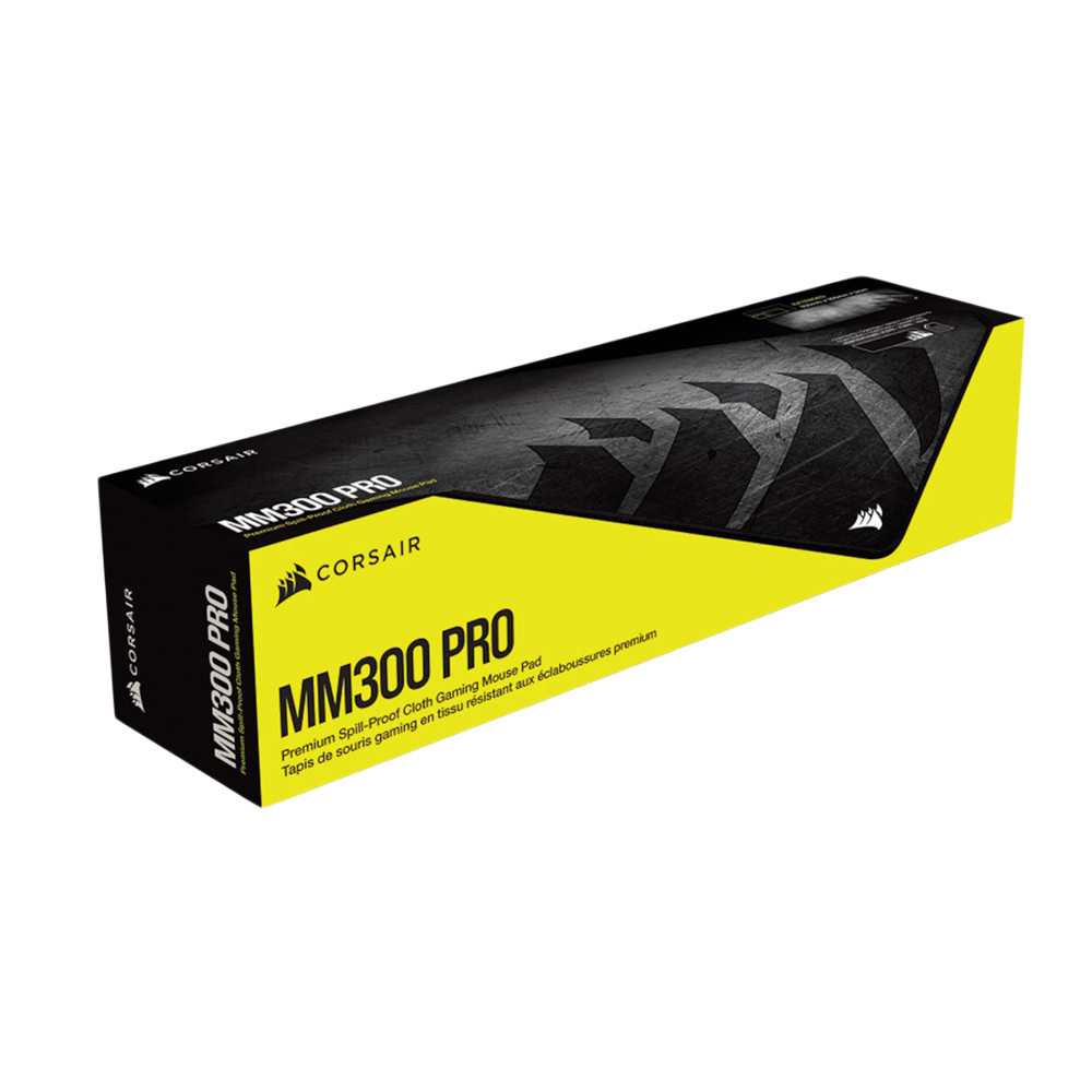 CORSAIR MM300 PRO Spill-Proof Extended Mouse Pad - Black
