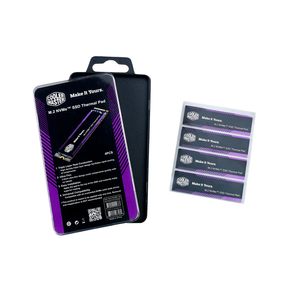 Cooler Master SSD Thermal Pads 60x18 4pcs