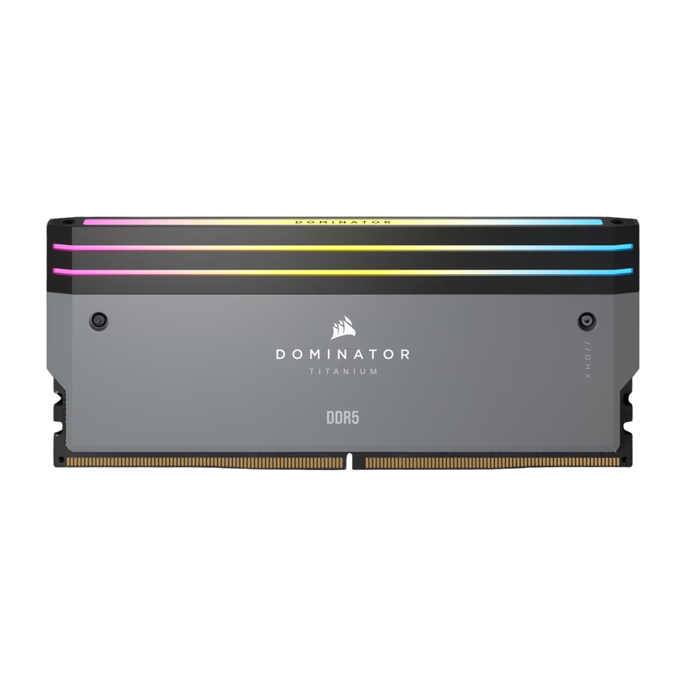 CORSAIR DOMINATOR TITANIUM 32GB (2 x 16GB) DDR5 6000 CL30-36-36-76 1.40V Intel XMP & AMD EXPO - GREY