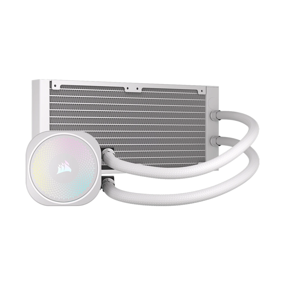 CORSAIR NAUTILUS 240 RS ARGB Liquid CPU Cooler - White