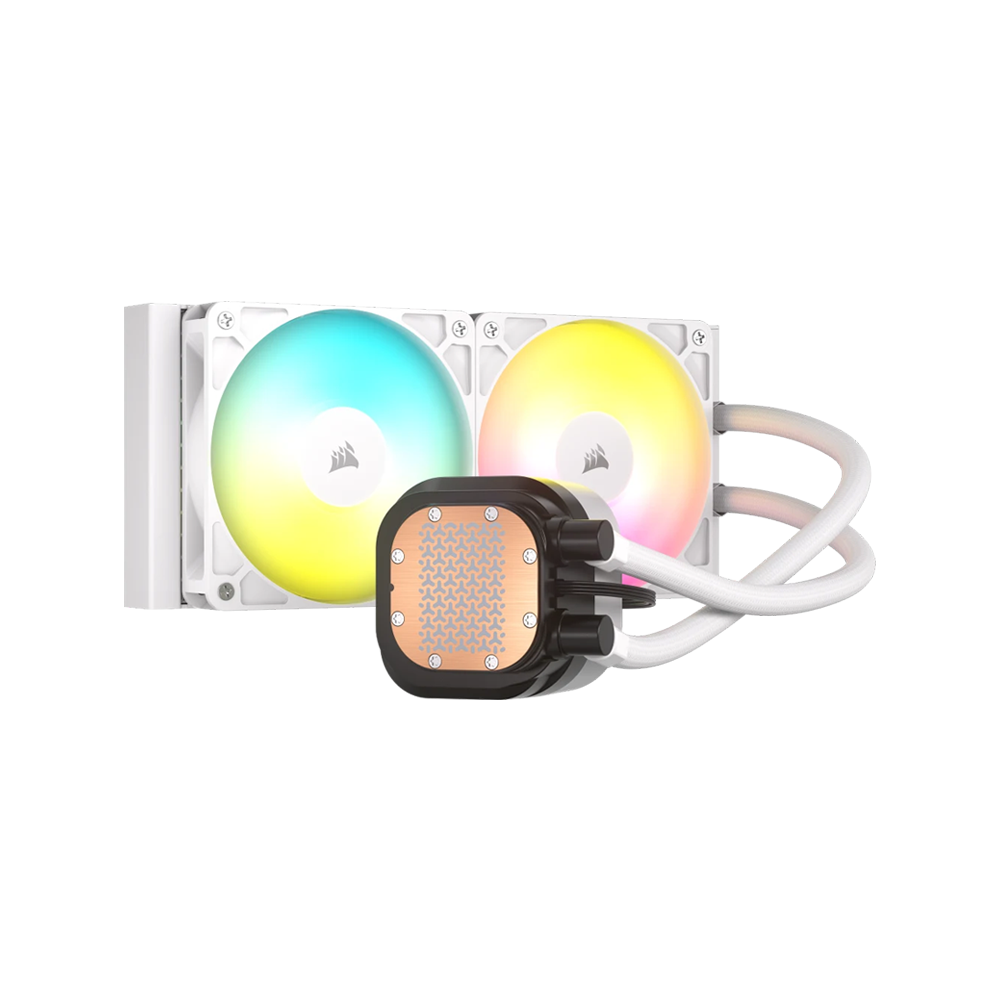 CORSAIR NAUTILUS 240 RS ARGB Liquid CPU Cooler - White