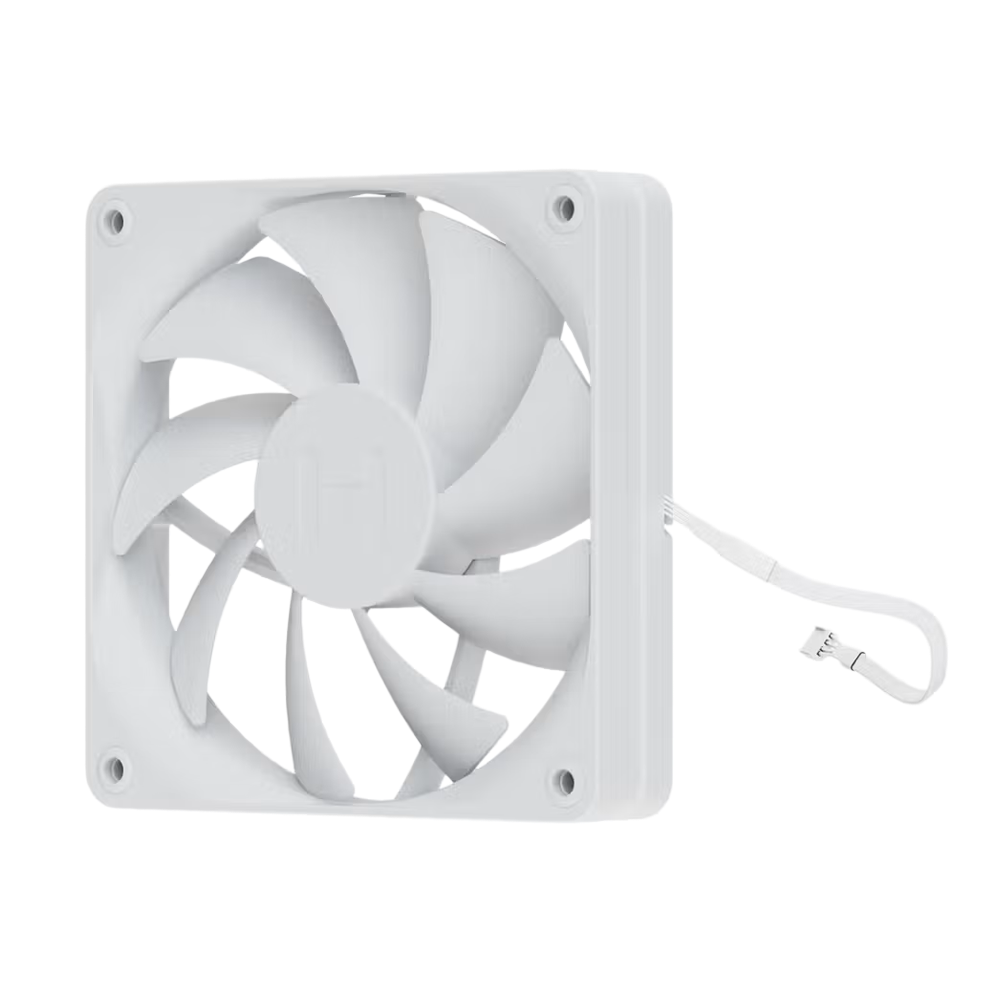HYTE FA12 Fans 4 Pack Luxury High Airflow Case Fans - Snow White