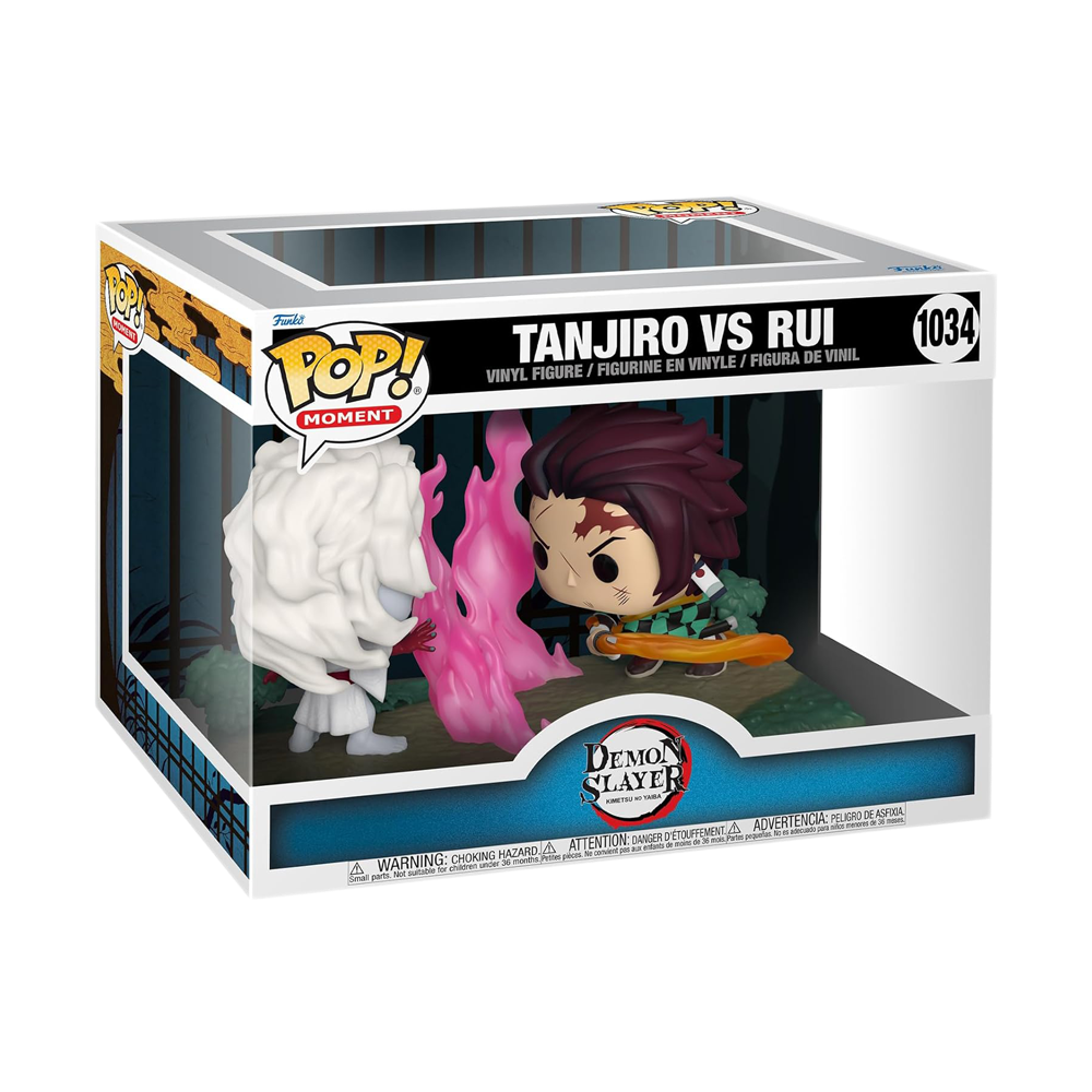 POP MOMENT: DEMON SLAYER- TANJIRO KAMADO VS. RUI AYAKI