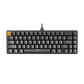 GLORIOUS GMMK2 65% Wired RGB Mechanical Gaming Keyboard Arabic - Black