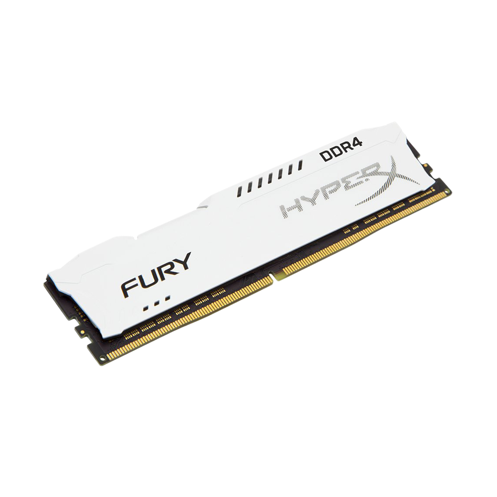 Kingston HyperX Fury 8GB DIMM 1Rx8 CL16 2666MHz Memory - White