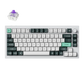KEYCHRON Q1 HE 75% RGB Wireless Mechanical Gaming Keyboard ENG/AR - Shell White