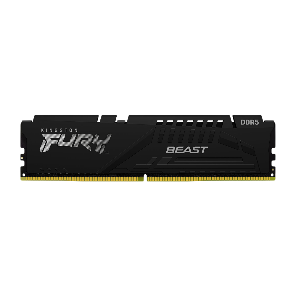 KINGSTON FURY BEAST 32GB (2x16GB) DDR5 6000MT/s CL36 Memory - Black