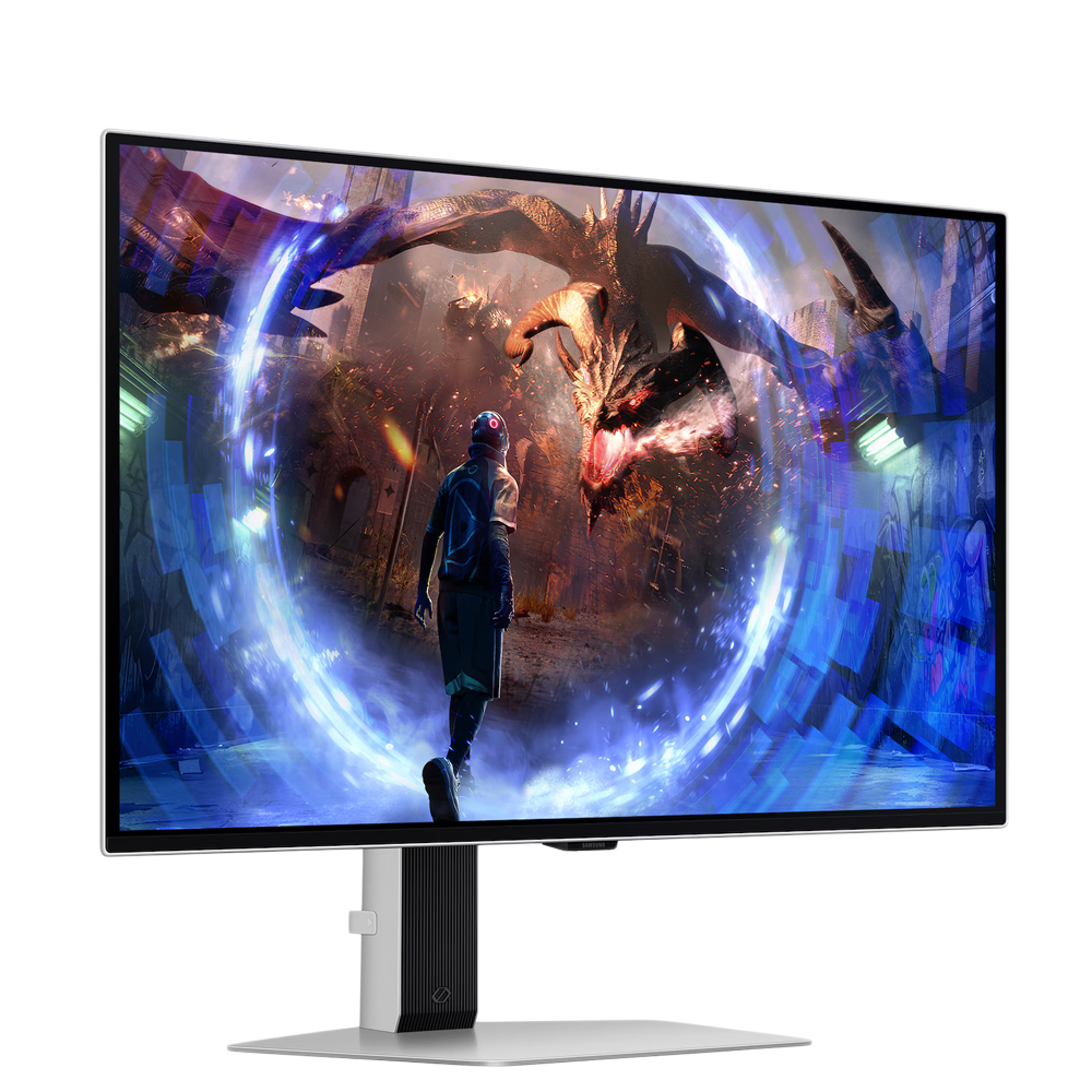 SAMSUNG Odyssey OLED G6 G60SD - 27 Inch QHD 360Hz Gaming Monitor - Silver