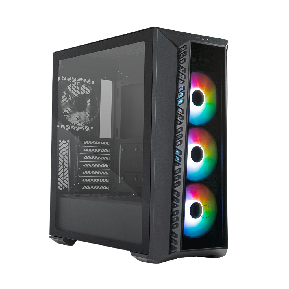 Cooler Master MasterBox 520 Mid Tower Gaming Case - Black