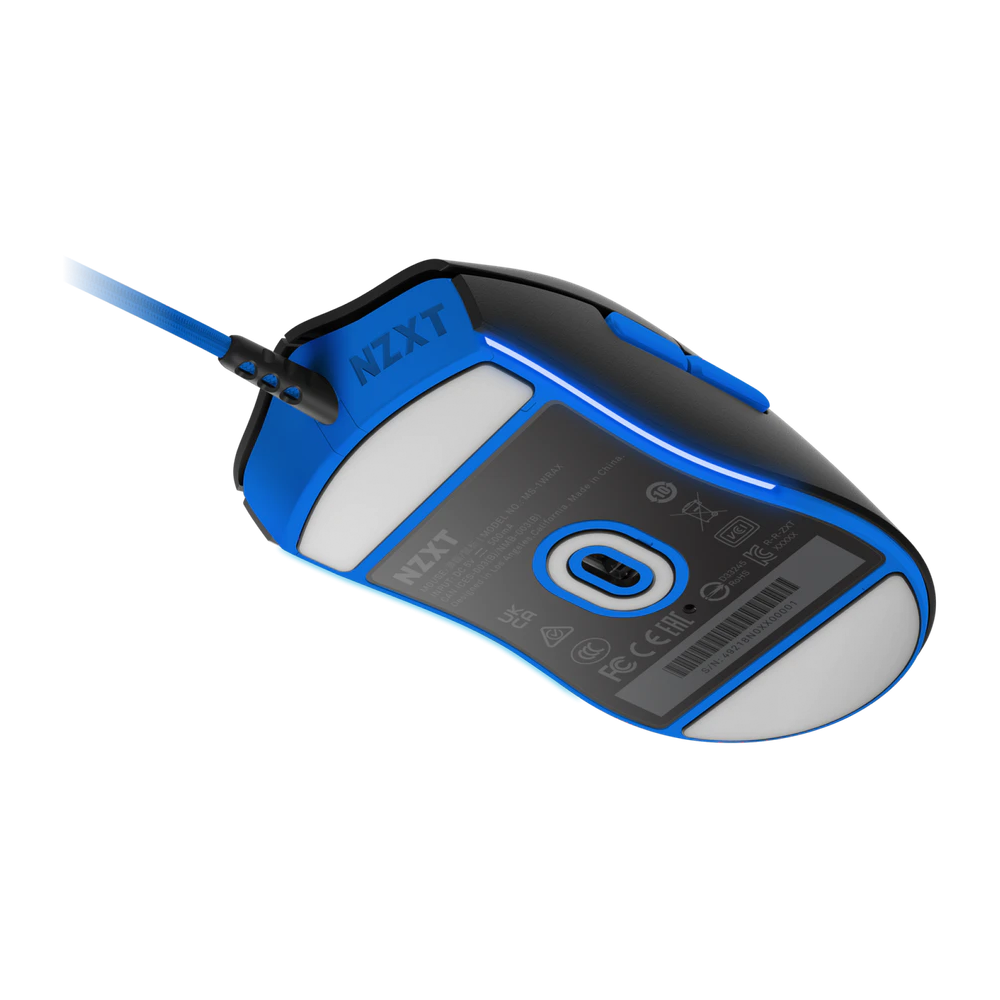 NZXT LIFT AMBIDEXTROUS RGB Wired Gaming Mouse - Black