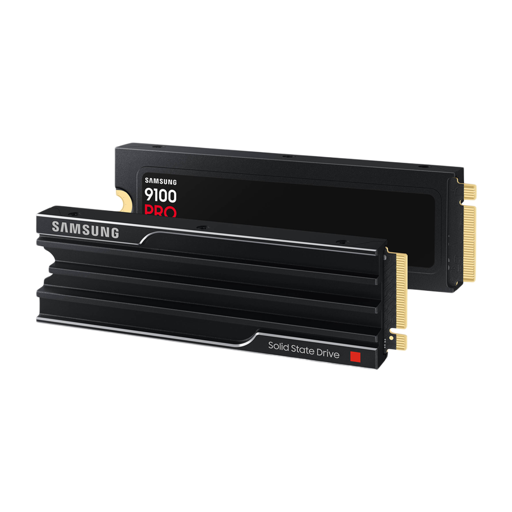 SAMSUNG 9100 PRO M.2 2280 PCIe GEN5X4 NVMe SSD With Heatsink - 1TB