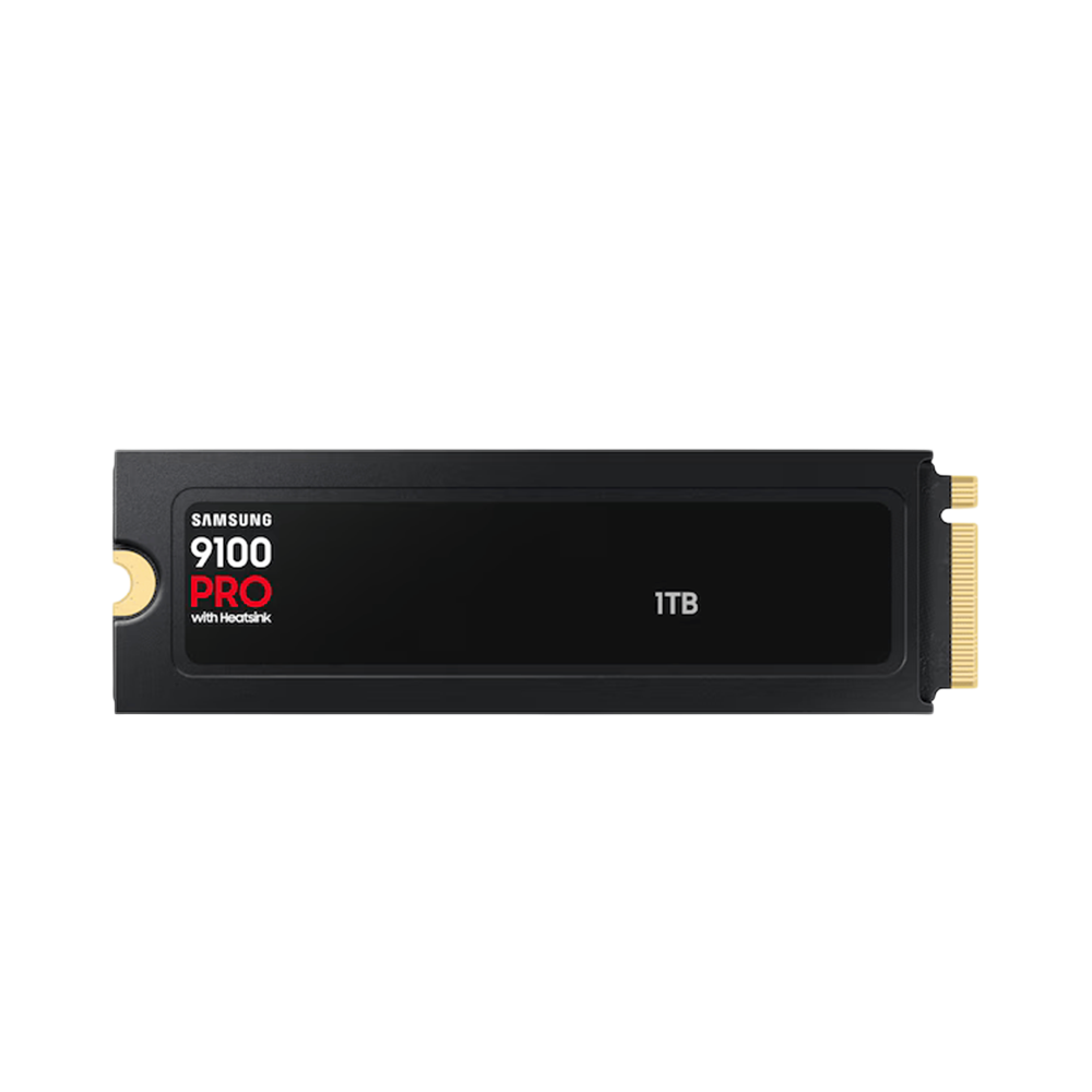 SAMSUNG 9100 PRO With Heatsink PCIe 5.0x4 M.2 - 1TB