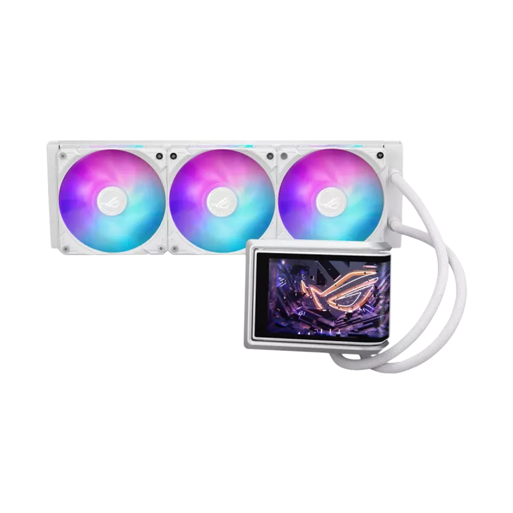 ASUS ROG RYUO IV 360 ARGB Liquid Cooler - White