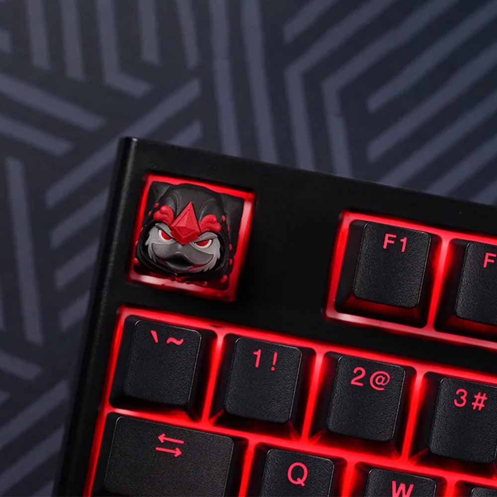 Ducky Dark Edition - Aqua (Solid Eyes)